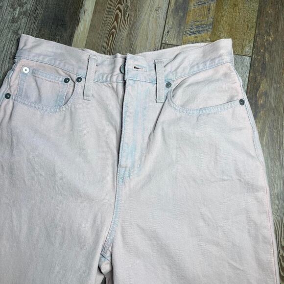 Madewell size 26 pants | Distressed |Pink Washed Look - Picture 4 of 8